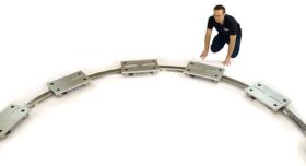 Large Diameter Curved Rails, Ring Guides and Track Systems Scale
