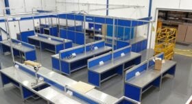 MCS Aluminium Profile Workbench and Storage Solutions